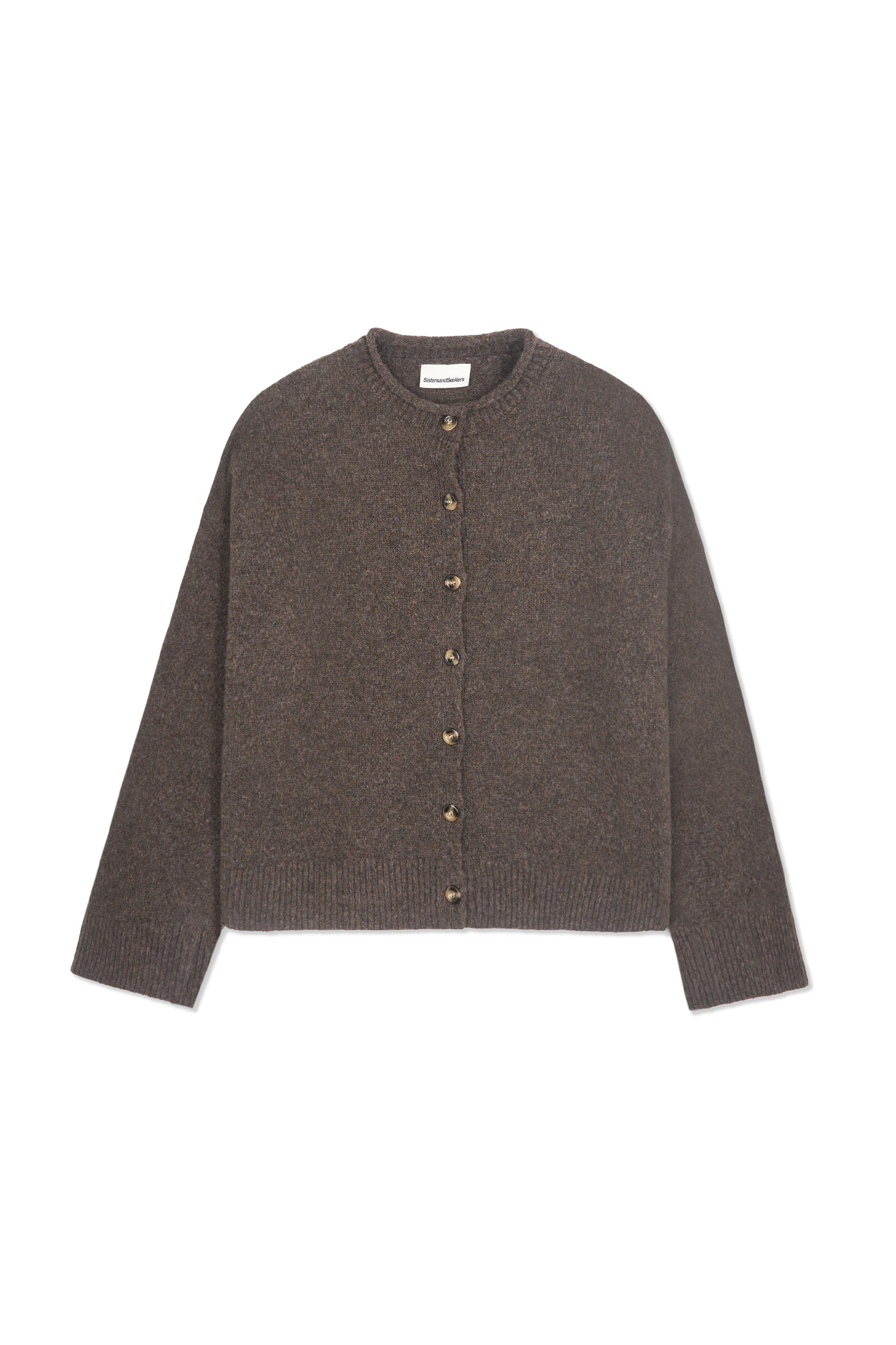 Jones Cardigan in Chocolate Brown